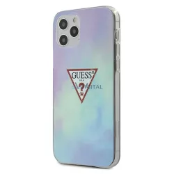   Guess GUHCP12LPCUMCGC02 iPhone 12 Pro Max 6,7" kék Tie & Die Collection keménytok