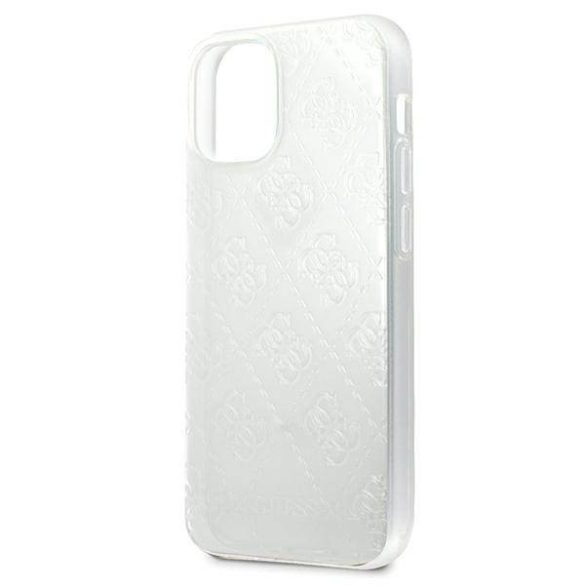 Guess GUHCP12S3D4GTR iPhone 12 mini 5,4" átlátszó 4G 3D Pattern Collection keménytok