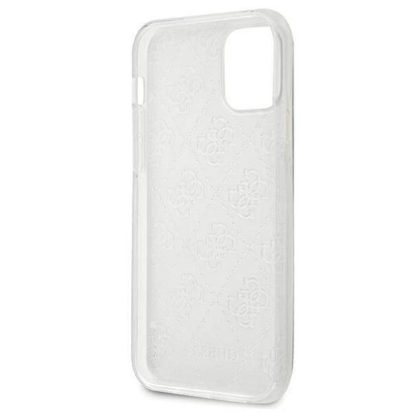 Guess GUHCP12S3D4GTR iPhone 12 mini 5,4" átlátszó 4G 3D Pattern Collection keménytok