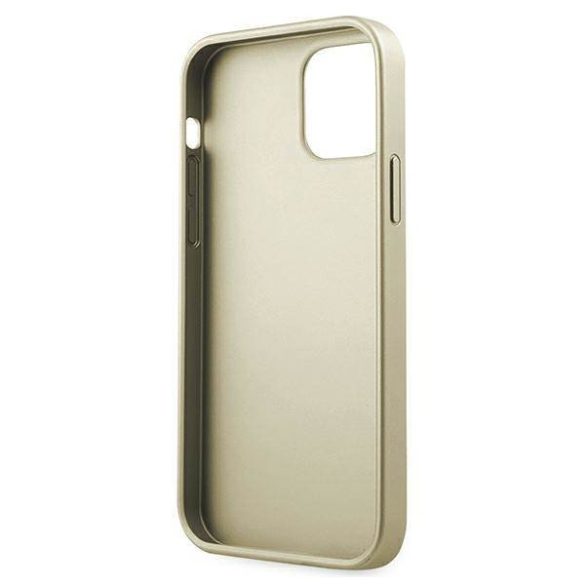 Guess GUHCP12LIGLGO iPhone 12 Pro Max 6,7" arany irizáló keménytok 