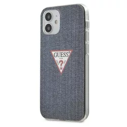   Guess GUHCP12SPCUJULDB iPhone 12 mini 5,4" sötétkék Jeans Collection keménytok