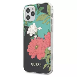   Guess GUHCP12LIMLFL01 iPhone 12 Pro Max 6,7" fekete N°1 Flower Collection tok
