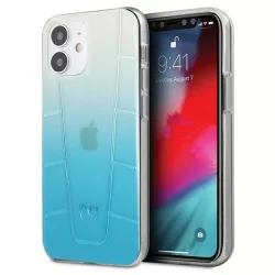   Mercedes MEHCP12SCLGBL iPhone 12 mini 5,4" kék keménytok Transparent Line