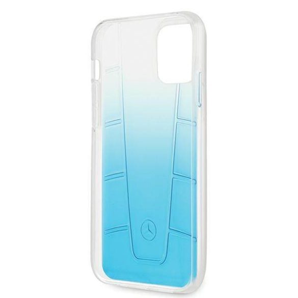 Mercedes MEHCP12LCLGBL iPhone 12 Pro Max 6,7" kék keménytok Transparent Line
