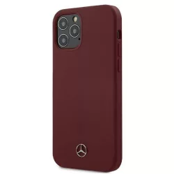   Mercedes MEHCP12MSILRE iPhone 12/12 Pro 6,1" piros keménytok Silicone Line