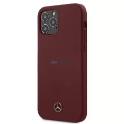   Mercedes MEHCP12MSILRE iPhone 12/12 Pro 6,1" piros keménytok Silicone Line