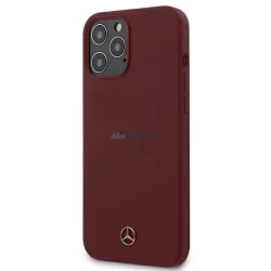   Mercedes MEHCP12LSILRE iPhone 12 Pro Max 6,7" piros keménytok Silicone Line