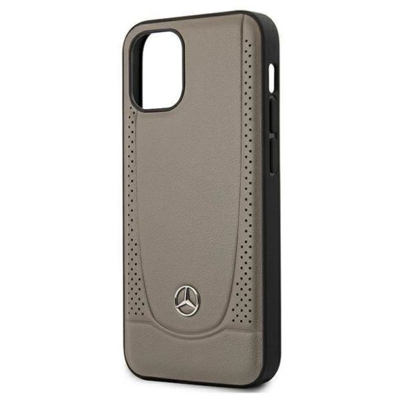 Mercedes MEHCP12SARMBR iPhone 12 mini 5,4" barna keménytok Urban Line