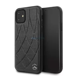  Mercedes MEHCP12SDIQBK iPhone 12 mini 5,4" fekete keménytok Bow Line