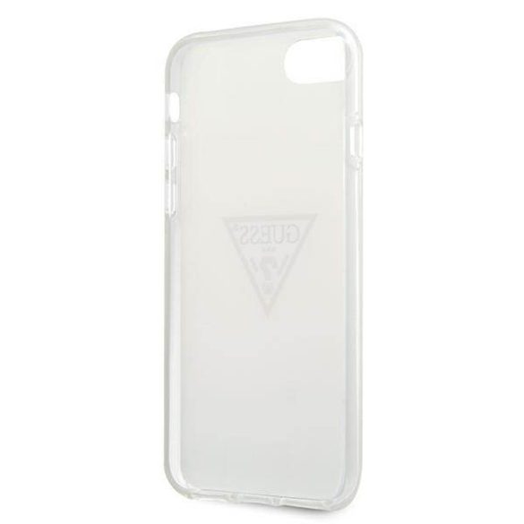 Guess GUHCI8PCUCTLWH iPhone 7/8/SE 2020 / SE 2022 fehér Triangle Collection keménytok