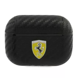 Ferrari FESAPCABK AirPods Pro fekete On Track PU Carbon tok