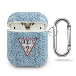   Guess GUACA2TPUJULLB AirPods 1/2 tok világoskék Jeans kollekció