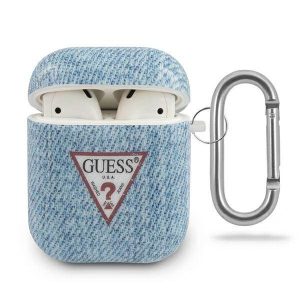 Guess GUACA2TPUJULLB AirPods 1/2 tok világoskék Jeans kollekció