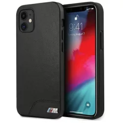   BMW BMHCP12SMHOLBK iPhone 12 mini 5,4" fekete keménytok M Collection Smooth
