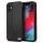 BMW BMHCP12SMCARBK iPhone 12 mini 5,4" fekete keménytok M Collection PU csíkos
