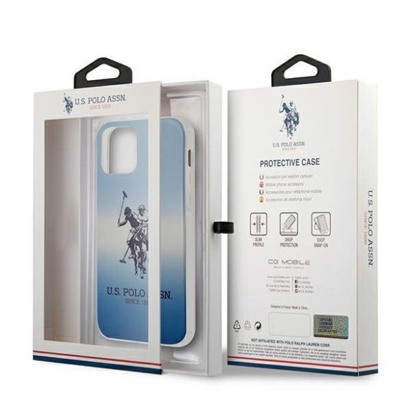 US Polo USHCP12SPCDGBL iPhone 12 mini 5,4" kék Gradient Collection tok