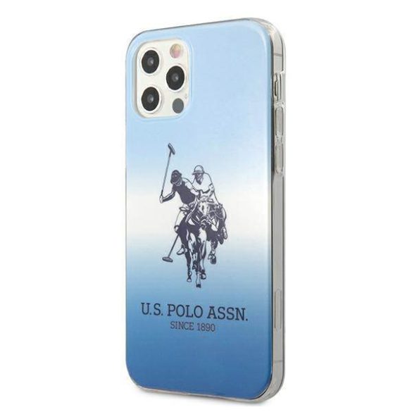 US Polo USHCP12MPCDGBL iPhone 12/12 Pro 6,1" kék Gradient Collection tok