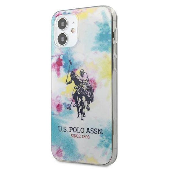 US Polo USHCP12SPCUSML iPhone 12 mini 5,4" többszínű, Tie & Dye Collection tok