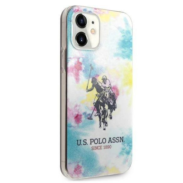 US Polo USHCP12SPCUSML iPhone 12 mini 5,4" többszínű, Tie & Dye Collection tok