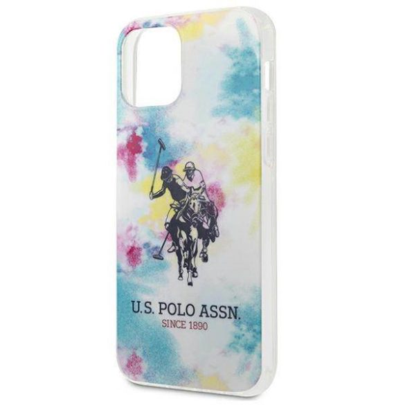 US Polo USHCP12SPCUSML iPhone 12 mini 5,4" többszínű, Tie & Dye Collection tok