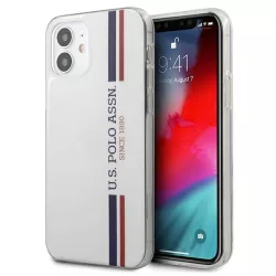   US Polo USHCP12SPCUSSWH iPhone 12 mini 5,4" fehér Tricolor Collection tok