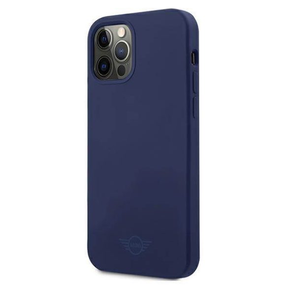 Mini MIHCP12LSLTNA iPhone 12 Pro Max 6,7" kék szilikon keménytok Tone On Tone