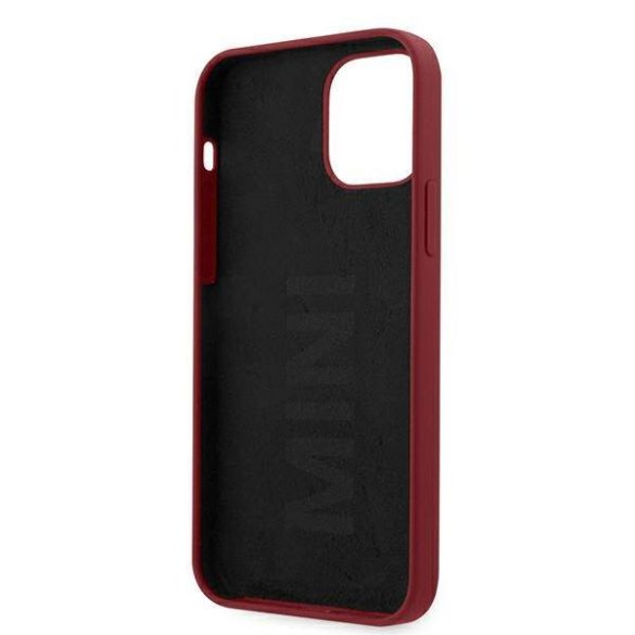 Mini MIHCP12MSLTRE iPhone 12/12 Pro 6,1" piros szilikon keménytok Tone On Tone