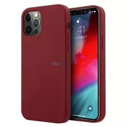   Mini MIHCP12LSLTRE iPhone 12 Pro Max 6,7" piros szilikon keménytok Tone On Tone