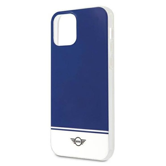Mini MIHCP12LPCUBINA iPhone 12 Pro Max 6,7" kék keménytok Stripe Collection