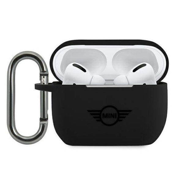 Mini MIACAPSLTBK AirPods Pro fekete keménytok Silicone Collection