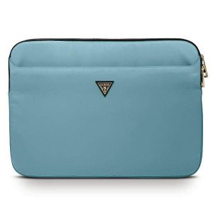 Guess Laptop táska GUCS13NTMLLB 13" kék Nylon háromszög logó