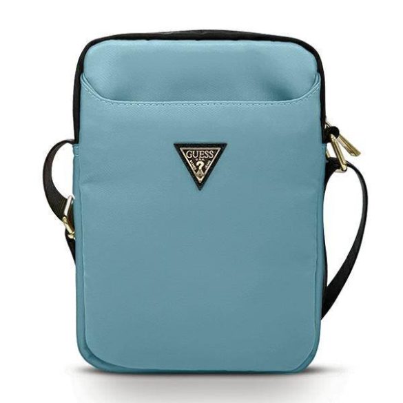 Guess táska GUTB10NTMLLB 10" kék Nylon háromszög logó