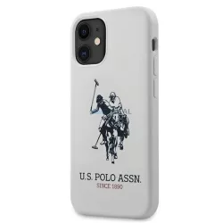   US Polo USHCP12SSLHRWH iPhone 12 mini 5,4" fehér Silicone Collection tok