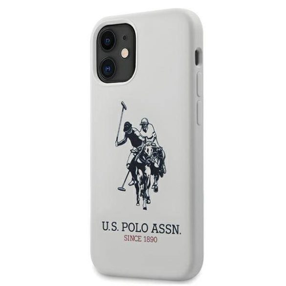 US Polo USHCP12SSLHRWH iPhone 12 mini 5,4" fehér Silicone Collection tok
