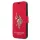 US Polo USFLBKP12MPUGFLRE iPhone 12/12 Pro 6,1" piros könyvtok Polo Embroidery Collection