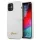 Guess GUHCP12SLSLMGWH iPhone 12 mini 5,4" fehér Metal Logo Script keménytokban