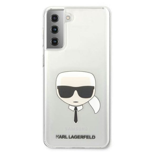 Karl Lagerfeld KLHCS21MKTR S21+ G996 átlátszó keménytok Karl Lagerfeld fej tok