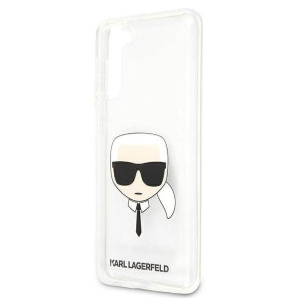 Karl Lagerfeld KLHCS21MKTR S21+ G996 átlátszó keménytok Karl Lagerfeld fej tok