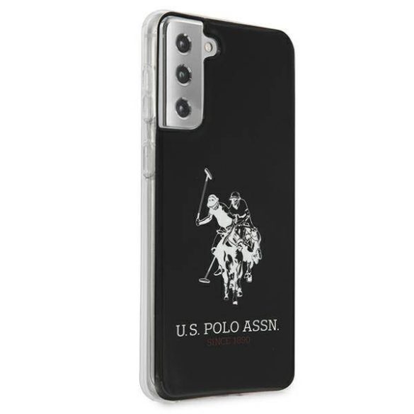 US Polo USHCS21STPUHRBK S21 G991 fekete Fényes nagy logós tok