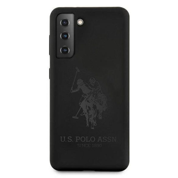 US Polo USHCS21MSLHRTBK S21+ G996 fekete szilikon On Tone tok