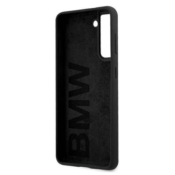 BMW BMHCS21MSILBK S21+ G996 fekete Signature szilikon keménytok