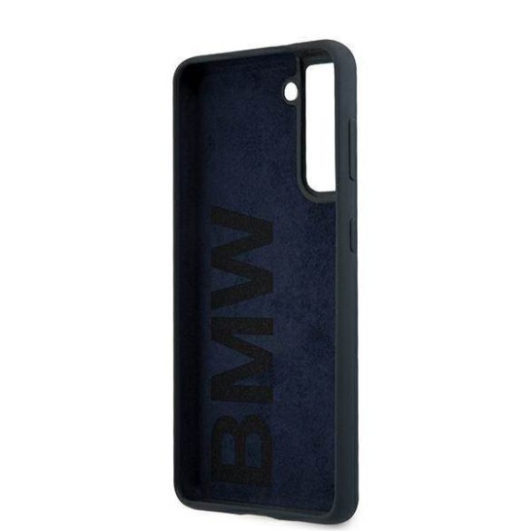 BMW BMHCS21MSILNA S21+ G996 kék Signature szilikon keménytok