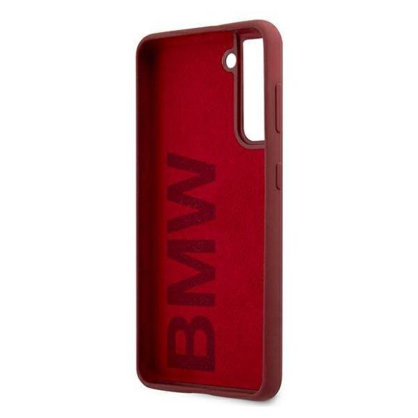 BMW BMHCS21MSLBLRE S21+ G996 piros Signature Logo szilikon keménytok