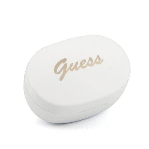 Guess Bluetooth fülhallgató GUTWST30WH TWS + dokkolóállomás fehér