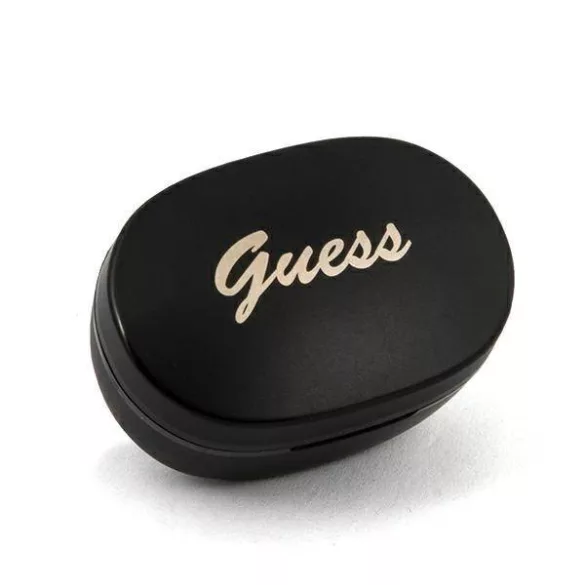 Guess Bluetooth fülhallgató GUTWST30BK TWS + dokkolóállomás fekete