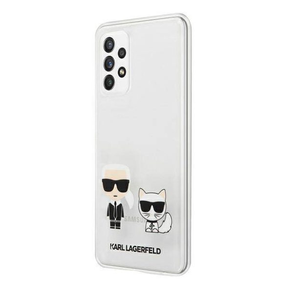 Karl Lagerfeld KLHCA72CKTR A72 A725 keménytok átlátszó Karl & Choupette