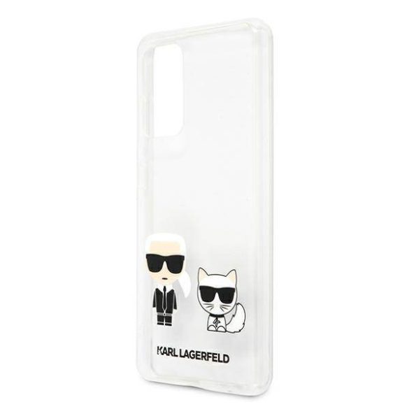 Karl Lagerfeld KLHCA72CKTR A72 A725 keménytok átlátszó Karl & Choupette