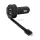 Xqisit 6A Dual USB + Lightning autós töltő - fekete