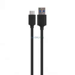 Xqisit USB-C kábel 1m - fekete