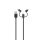 Xqisit USB-A - Type-C/Lightning/micro USB kábel 1m - fekete